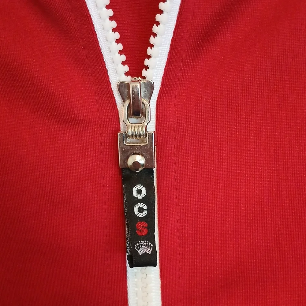 Oleg Cassini Red Sport Jacket Women's Medium